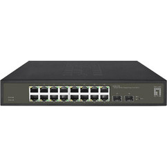 LevelOne GES-2118 Managed L2 Switch με 16 Θύρες Ethernet 1000Mbps και 2 SFP θύρες