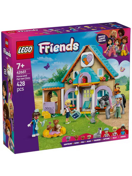Lego Friends Horse & Pet Vet Clinic για 7+ Ετών 42651