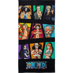 Cerda One Piece Παιδική Πετσέτα Θαλάσσης Μαύρη 70x140cm 2200010215