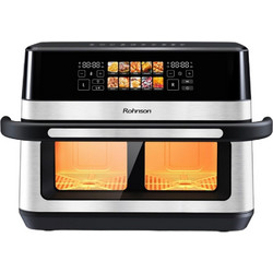 Rohnson R-2882 Air Fryer 12lt με Διπλό Κάδο