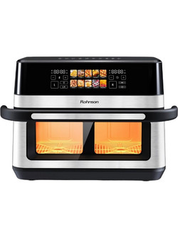 Rohnson R-2882 Air Fryer 12lt με Διπλό Κάδο
