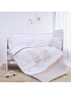Lorelli Honey Bunny Σετ Κούνιας Beige 5τμχ