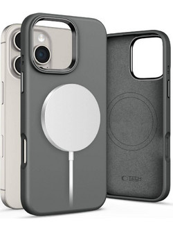 Tech-Protect Silicone Pure MagSafe Back Cover Clay (iPhone 16 Pro)
