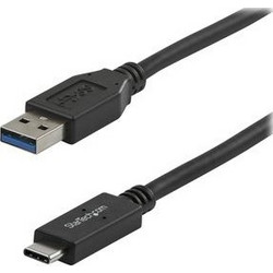 StarTech USB-A to USB-C 1m Black USB31AC1M
