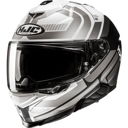 HJC i71 Viz MC5 White Titanium Κράνος Μηχανής Full Face 1700gr