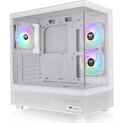 Thermaltake View 270 Plus Snow Midi Tower Κουτί Υπολογιστή RGB με Πλαϊνό Παράθυρο