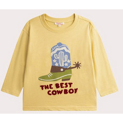 Dpam Παιδικό T-Shirt Μακρυμάνικο Κίτρινο 25S90241TML