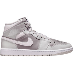 Jordan Air 1 Mid Γυναικεία Sneakers Μποτάκια Γκρι BQ6472-008