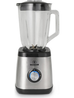 Human HU-3013 Μπλέντερ για Smoothie με Γυάλινη Κανάτα 1.5lt 1500W