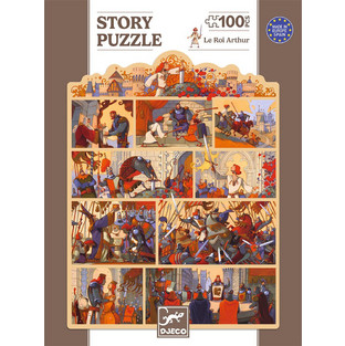Παιδικό Puzzle Djeco Ο Βασιλιάς Αρθούρος 100 Κομμάτια