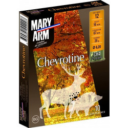 Mary Arm Chevrotine Φυσίγγια Δράμια 20Cal 67mm 9βολα 23gr 10τμχ
