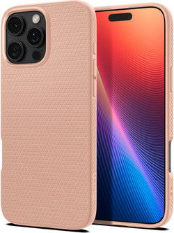 Spigen Liquid Air Back Cover Rose Titanium (iPhone 16 Pro Max)