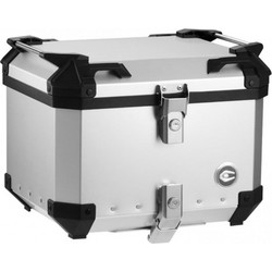Coocase Mini Q Silver Μπαγκαζιέρα Μηχανής Αλουμινίου 32lt