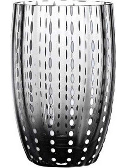 Zafferano Ποτήρι Νερού Γυάλινo Perle Grey Γκρι 320ml PR00109