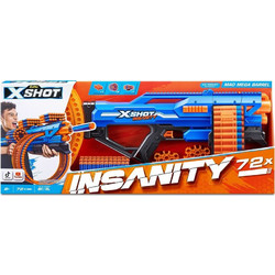 Zuru X-Shot Insanity Mad Barrel Σετ Παιδικό Όπλο με Βελάκια 36609