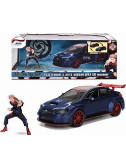 Jada Jujutsu Kaisen Yuji Itadori & 2016 Subaru WRX STI Σετ Φιγούρες Δράσης για 8+ Ετών