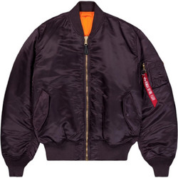 Alpha Ανδρικό Μπουφάν Χειμωνιάτικο Bomber Μωβ 100101-719