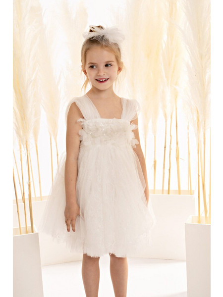 Baby Bloom Βαπτιστικό Φόρεμα 2τμχ 125-105-8280