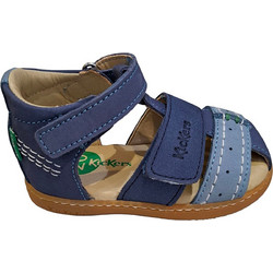 Kickers Παιδικά Παπουτσοπέδιλα για Αγόρι Ανατομικά Navy Μπλε Γαλάζια 1201380-10-0-53