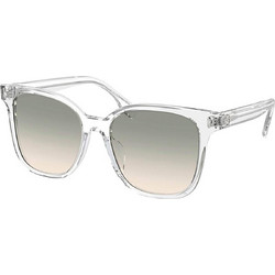 Tory Burch TB7203U 19842C Γυναικεία Γυαλιά Ηλίου Τετράγωνα Κοκάλινα Διαφανή με Μαύρο Φακό