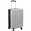 vidaXL 42006235 Βαλίτσα Μεσαία 66x43x27cm με 4 Ρόδες Ασημί