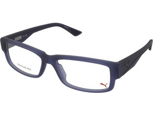 Puma PU0440O 005 Ανδρικός Σκελετός Γυαλιών Οράσεως Κοκάλινος Μπλε