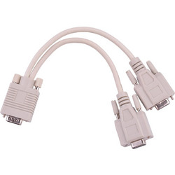 KPO3869 Καλώδιο VGA Male to 2 x VGA Female 0.1m
