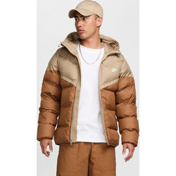 Nike Ανδρικό Μπουφάν Χειμωνιάτικο Puffer Αντιανεμικό Μπεζ FB8185248