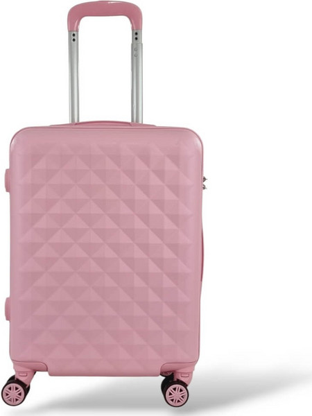 Playbags Collection PS067C Βαλίτσα Καμπίνας 55x40x20cm με 4 Ρόδες Ροζ