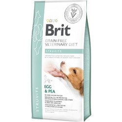 Brit Vetenirary Diet Grain Free Struvite with Egg & Pea 12kg