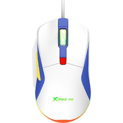Xtrike-me GM-227 Ενσύρματο Gaming Ποντίκι RGB 3600 DPI White