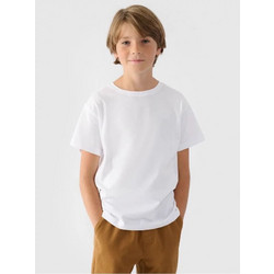 4F Παιδικό T-Shirt Κοντομάνικο Λευκό 4FJWMM00TTSHM2330-10S