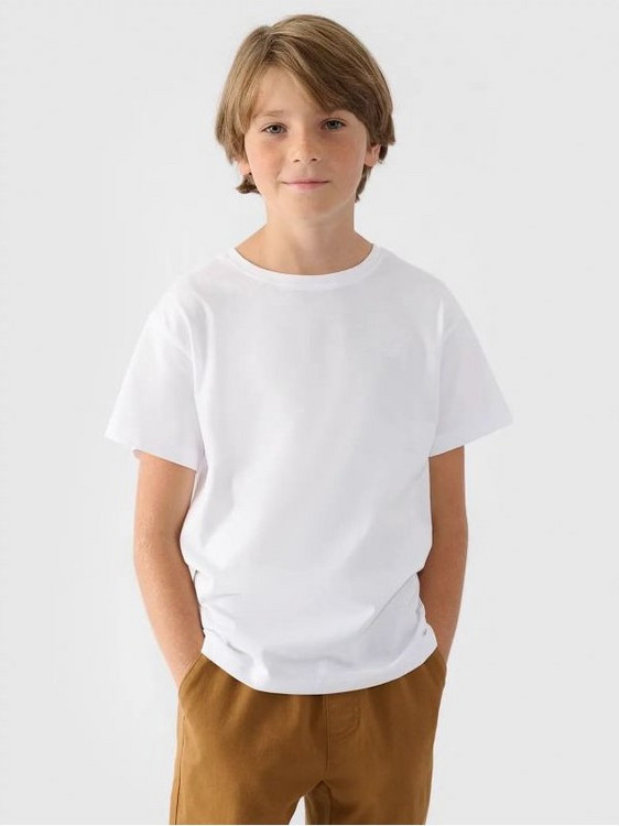 4F Παιδικό T-Shirt Κοντομάνικο Λευκό 4FJWMM00TTSHM2330-10S