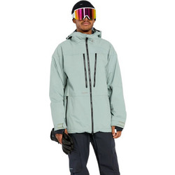 Volcom Ανδρικό Μπουφάν Χειμωνιάτικο Softshell Αδιάβροχο Πετρόλ G0652501-AGV
