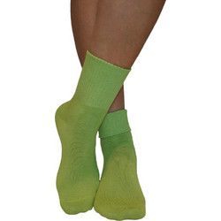 Dimisocks Βαμβακερές Γυναικείες Κάλτσες Κοντές Lime 5677