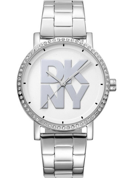 DKNY Soho Γυναικείο Ρολόι με Ασημί Μεταλλικό Μπρασελέ DK1L035M0045