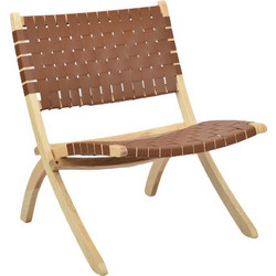Nextdeco Πολυθρόνα Ξύλινη Camel 32794