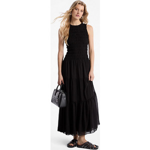 Michael Kors Mlaxi Maxi Καλοκαιρινό Βραδινό Φόρεμα Μαύρο MS582VF7R3-001 Michael Kors Mlaxi Maxi Καλοκαιρινό Βραδινό Φόρεμα Μαύρο MS582VF7R3-001