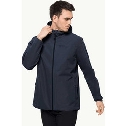 Jack Wolfskin Ανδρικό Μπουφάν Softshell Navy Μπλε 1115331-1010