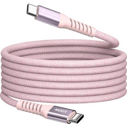 Verbatim Braided USB-C to USB-C 100W 1.2m Pink 23942318576