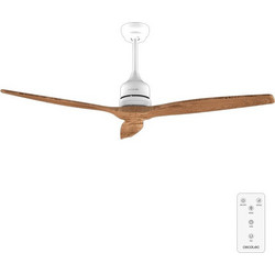 Cecotec Energy Silence Aero 5270 White & Blackwood Ανεμιστήρας Οροφής 132cm 40W με Τηλεχειριστήριο Λευκός Καφέ CEC-08552