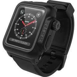 Catalyst Waterproof Πλαστική Θήκη με Λουράκι για Apple Watch 2 / 3 42mm Μαύρη