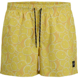 Jack & Jones Blazing Ανδρικό Μαγιό Σορτς με Σχέδια Κίτρινο 12272809
