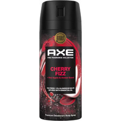 AXE Cherry Fizz Ανδρικό Αποσμητικό Spray 72h Χωρίς Αλουμίνιο 150ml