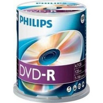 Philips DM4S6B00F/00 Εγγράψιμα DVD-R 16x 4.7GB Cake Box 100τμχ