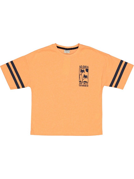 Birba Trybeyond Παιδικό T-Shirt Κοντομάνικο Πορτοκαλί 9992446300