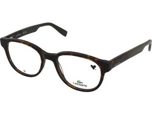 Lacoste L2921 230 Γυναικείος Σκελετός Γυαλιών Οράσεως Κοκάλινος Καφέ