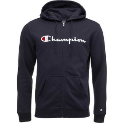 Champion Ανδρική Ζακέτα Φούτερ με Κουκούλα και Φερμουάρ Navy Μπλε 219829-BS501