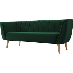 PoliHome Pas III Τριθέσιος Καναπές Πράσινος 182x74x75cm 162821489