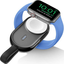 Veger W0102 1200mAh Φορτιστής Smartwatch για Apple Watch Series 1-8 / SE / Ultra Black